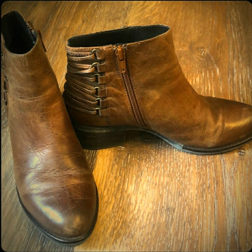 Steve Madden Caldor Cognac Bootie